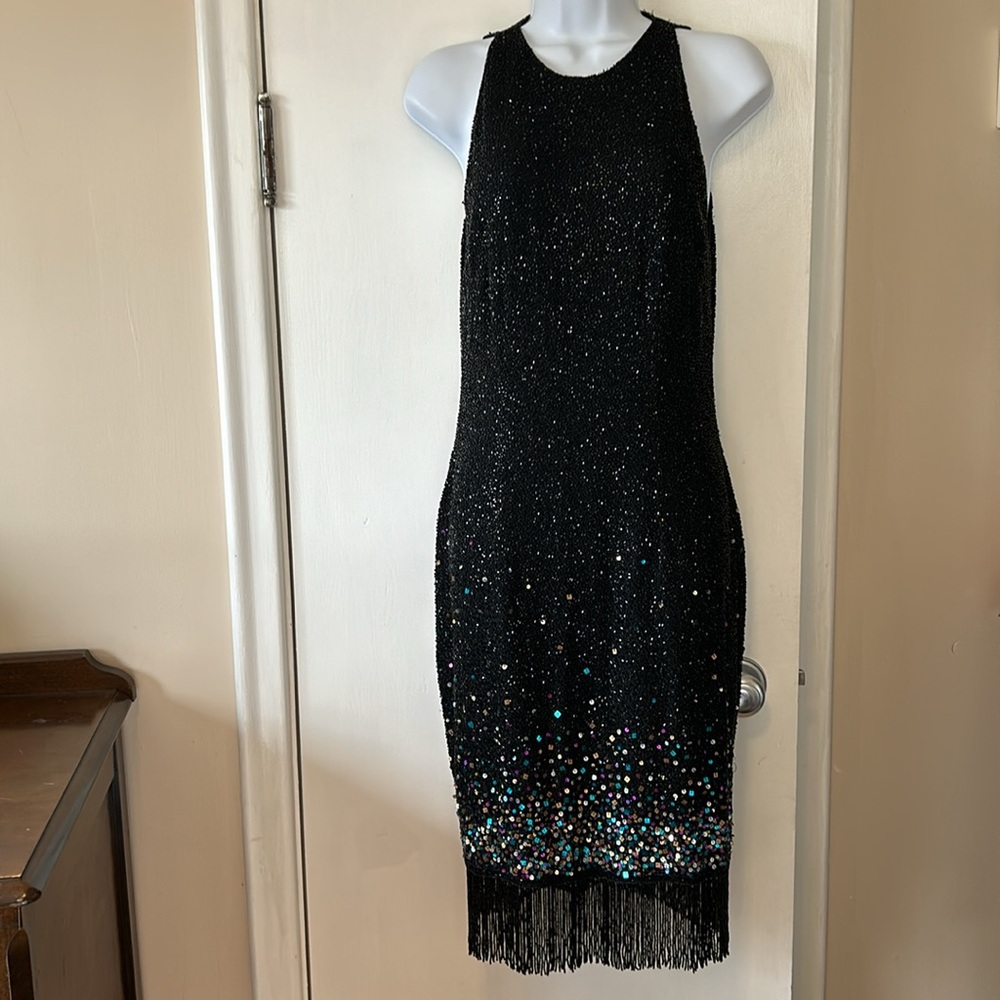 Naeem Khan - Vintage Beaded Silk  Dress